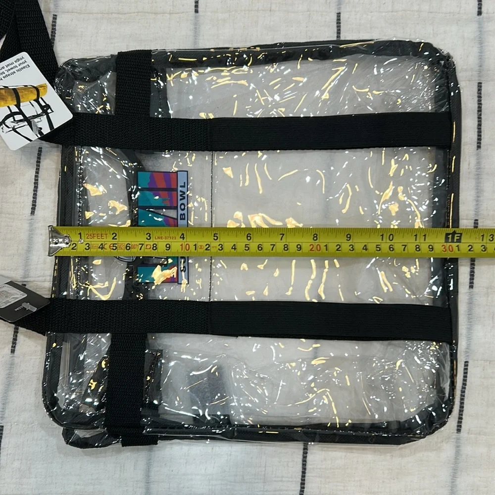 Clear see through small tote bag. Super Bowl LVII